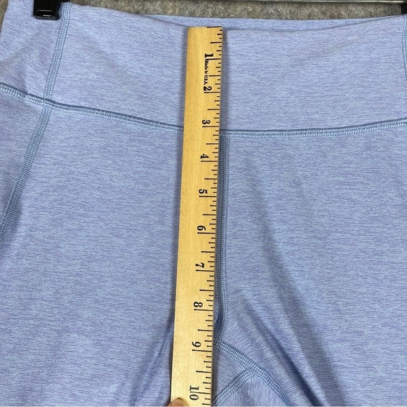 Outdoor Voices 3/4 Lilac Warm Up Leggings Blue Cropped Size Medium - Picture 8 of 9